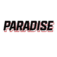 Paradise Sticker by paradisemultimarcas
