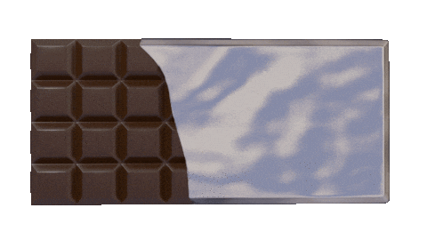Chocolate Bar Spinning Sticker by tracheotommy