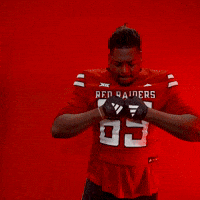 Danthis Upshaw GIF by Texas Tech Football