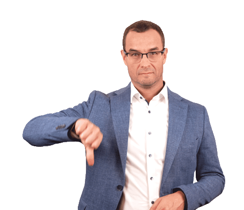 Daumen Runter Sticker by SPD Rheinland-Pfalz