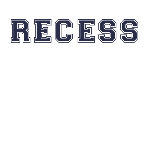 Varsity Blues Fitness Sticker by Recess.tv