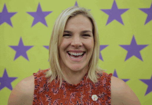Team Usa Smile GIF by Nickelodeon at Super Bowl