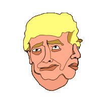 trump artist Sticker by Dax Norman