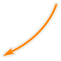 Arrows Jet Sticker by Just Eat Takeaway.com