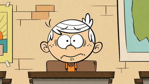 nervous the loud house GIF by Nickelodeon