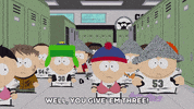 wondering eric cartman GIF by South Park 