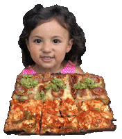 pizza cheese Sticker by foodbabyny