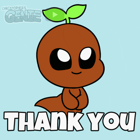 Thank You So Much GIF by Christophers Genie