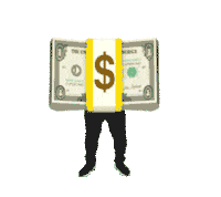 White_Room money man emoji dancer Sticker