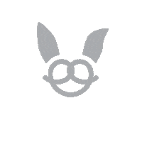 Chocolate Bunny Sticker by m.ing.a