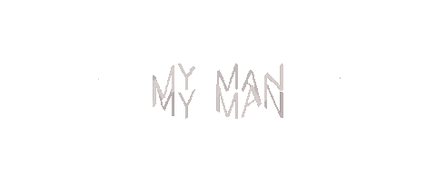My Man Sticker Sticker by Winona Oak