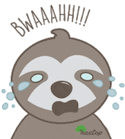 Sad Cry Sticker by Life In Treetop