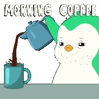 Tired Morning Sticker by Abster
