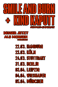 Smile And Burn Sticker by Kind Kaputt