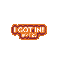 Virginia Tech Hokies Sticker by Virginia Tech Undergraduate Admissions