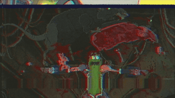rick and morty clipping GIF by Sub Pop Records