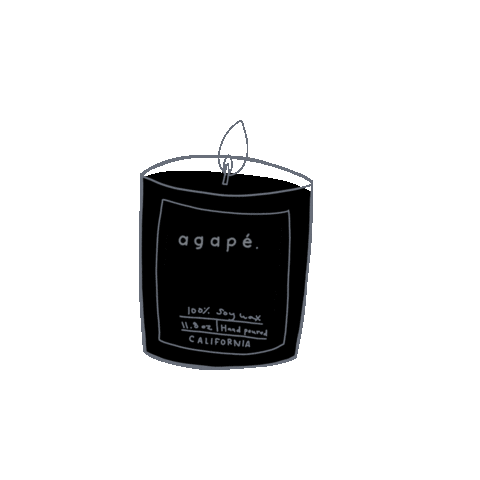 Home California Sticker by Shop Agapé Candles