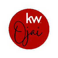 Real Estate Ojai Sticker by KW West Ventura County