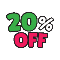 20 Off Sticker by vitrin