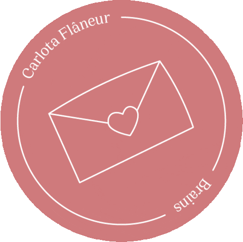 Heart Love Sticker by Carlota Flâneur