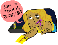 Cartoonist Sumit Sticker by Bakarmax