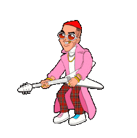 sfera ebbasta rockstar Sticker