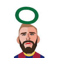 Pique Fc Barcelona Sticker by OPPO