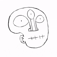 kalpsanghvi fun animation face eat GIF