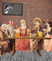 last supper pub GIF by Scorpion Dagger