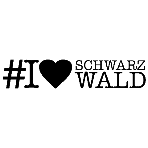 Schwarzwald Love Sticker