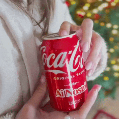 Coca Cola Holidays Are Coming GIF by Ai Nostri