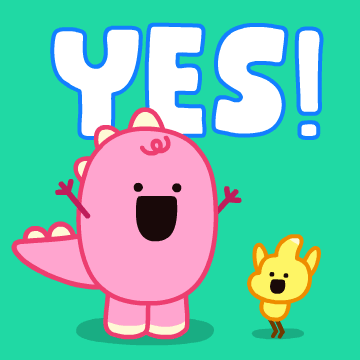 Sure Thing Yes GIF by DINOSALLY