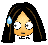 Scared Girl Talk Sticker by Moxies