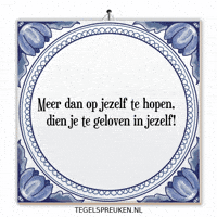 Nl Hoop GIF by Tegelspreuken.nl