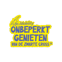 lifeandmobility zwartecross lifemobility lifeandmobility lifeenmobility Sticker