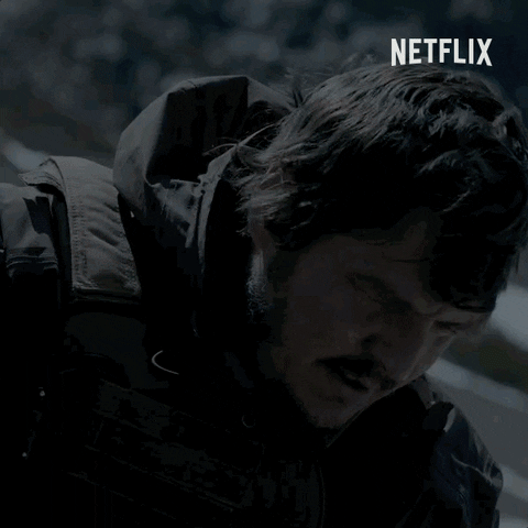 Pedro Pascal Heist GIF by NETFLIX