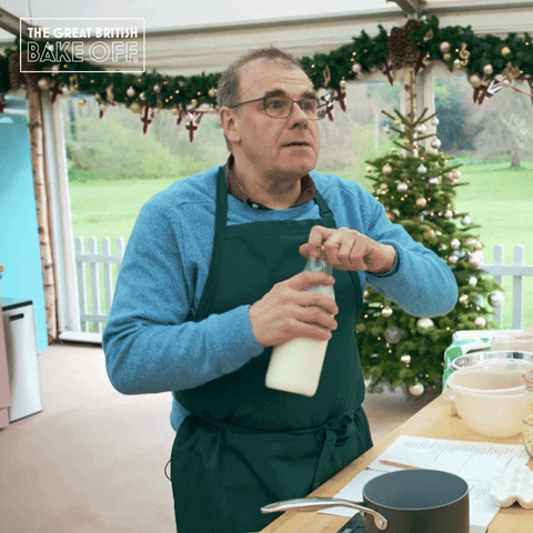 Milk What GIF by The Great British Bake Off