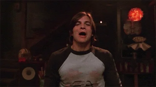 Ashton Kutcher Burn GIF - Find & Share on GIPHY