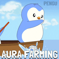 Penguin Boat GIF by Pudgy Penguins