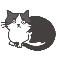 貓 趴著 Sticker