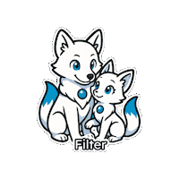 Animation Cutefox Sticker