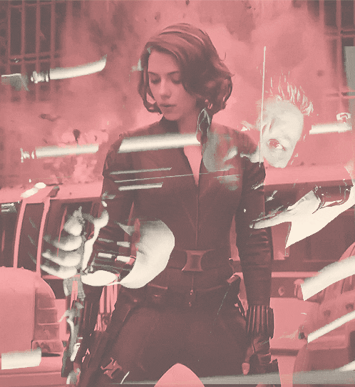 black widow GIF