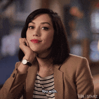 yeah right starz GIF by Vida