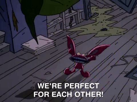 aaahh real monsters nicksplat GIF