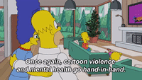 Cartoon Violence | Season 34 Ep. 15 | THE SIMPSONS