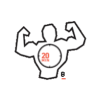Muscle Save Time Sticker by BODYTEC SA