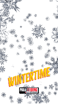 Snow Winter Sticker by Paragliding Interlaken