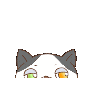 肥貓大臉 Sticker