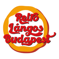 retrolangos food magyar hungary hungarian Sticker
