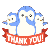 Thank You So Much Sticker by Pudgy Penguins